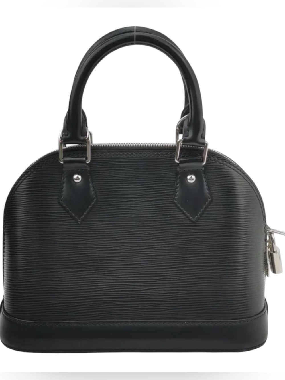 Louis Vuitton Black Epi BB Alma